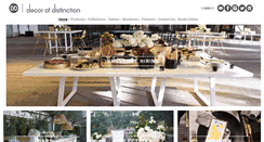 Desktop Screenshot of decorofdistinction.com.au